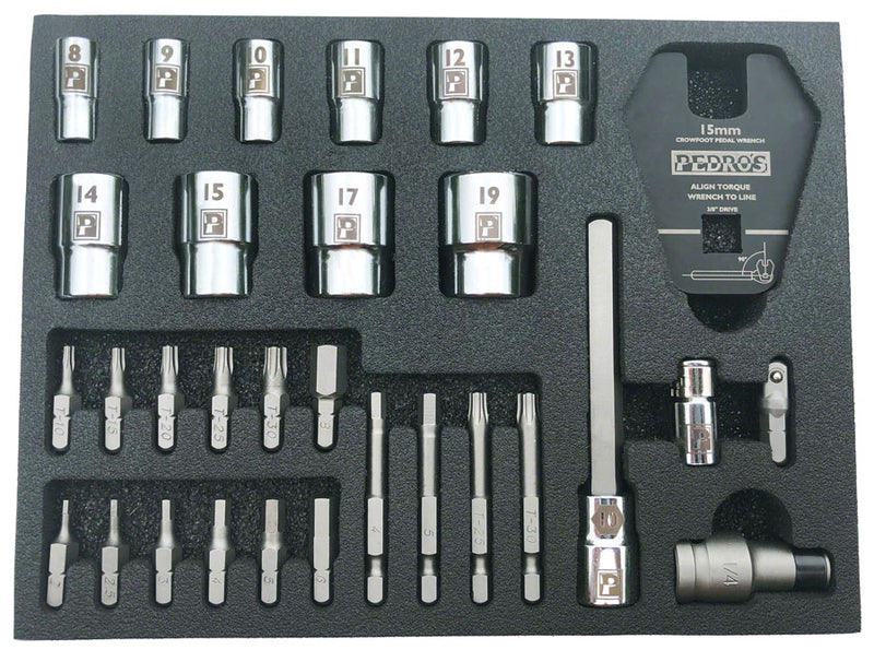 Load image into Gallery viewer, Pedro&#39;s Pro Bit and Socket Set - 31 piece
