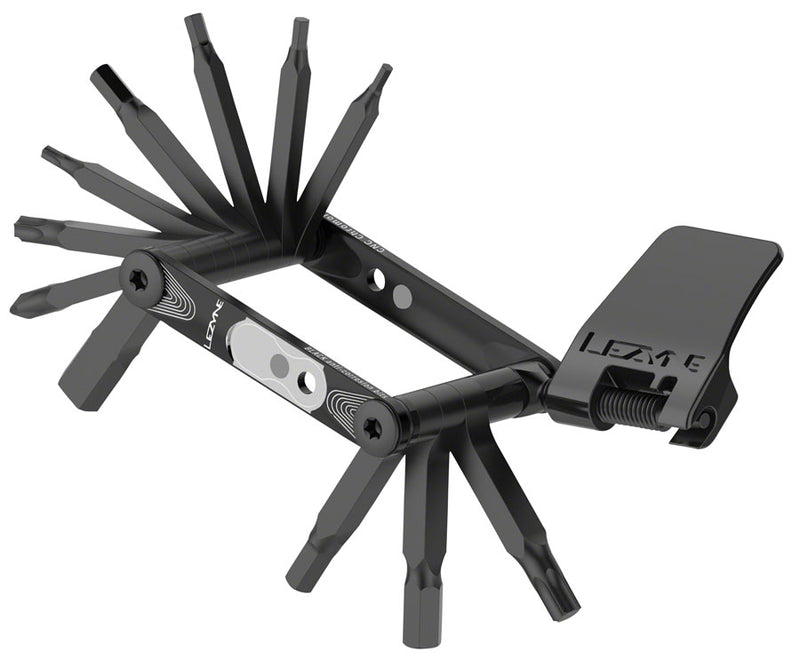 Load image into Gallery viewer, Lezyne V PRO 13-Function Multi Tool, Black CNC Machined Aluminum Side Plates