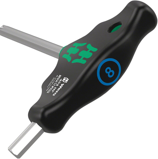 Wera 454 HF T-handle hexagon screwdriver Hex-Plus with holding function, 3 x 100 mm