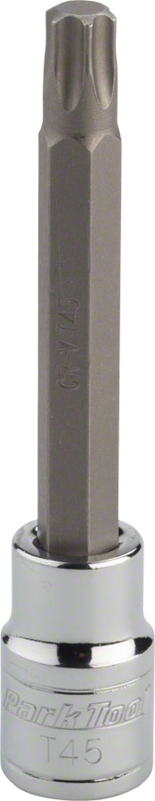 Load image into Gallery viewer, Park 2674 T45 Socket Bit for SBS/SKT For 3/8" Drive Park Tool Steel Bike