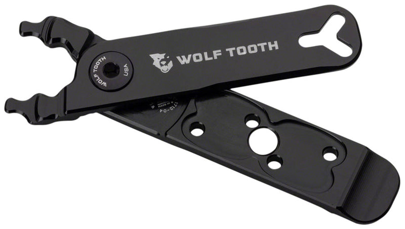 Load image into Gallery viewer, Wolf Tooth Masterlink Combo Pliers - Multi-Function Bicycle Chain Tool, Made of 7075-T6 Aluminum, Lightweight, Compact, Works with 9-12 Speed Chains and Master Links