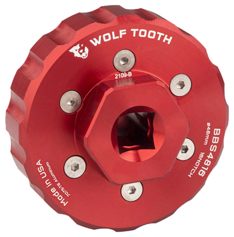 Load image into Gallery viewer, Wolf-Tooth-48mm-Cup-16-Notch-BB-Socket-Bottom-Bracket-Tools-TL6830