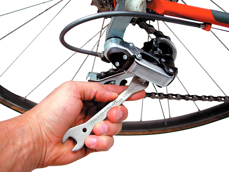 Load image into Gallery viewer, Park Tool CBW-4 Open End Brake Wrench 9.0 11.0mm Nickel Plated Wrench Small