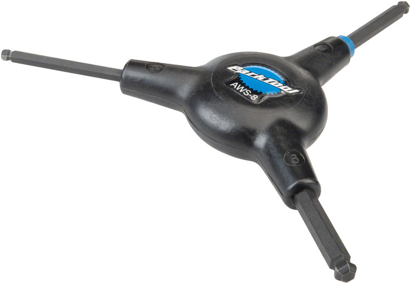 Load image into Gallery viewer, Park Tool AWS-8 Y Hex Ball Wrench 4 5 6mm Shop Quality Bicycle Tools