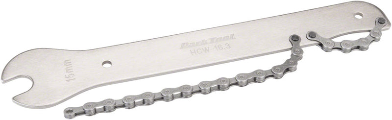 Load image into Gallery viewer, Park-Tool-Chain-Whip-Pedal-Wrench-HCW-16.3-Cassette-and-Freewheel-Tools-TL7043