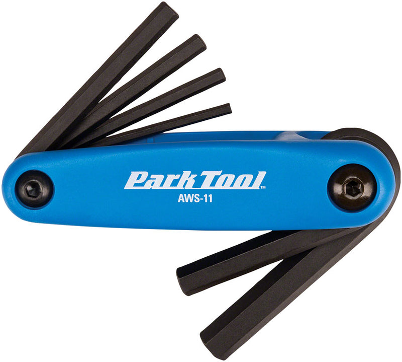 Load image into Gallery viewer, Park-Tool-Fold-Up-Hex-Wrench-Set-AWS-11-Hex-Wrenches-TL7317