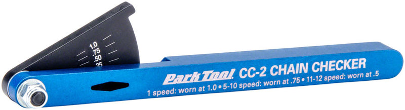 Load image into Gallery viewer, Park Tool CC-2 Chain Wear Indicator For All Bicycle Chains Chain Checker