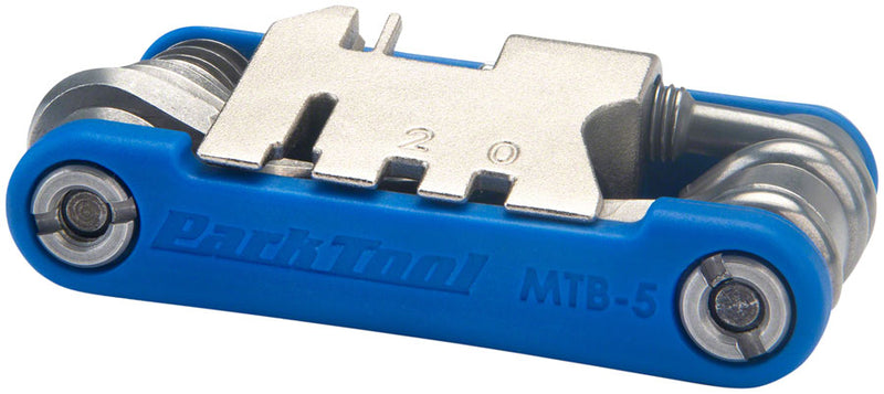 Load image into Gallery viewer, Park Tool MTB-5 Rescue Tool Slim, Tough Folding Multi-Tool
