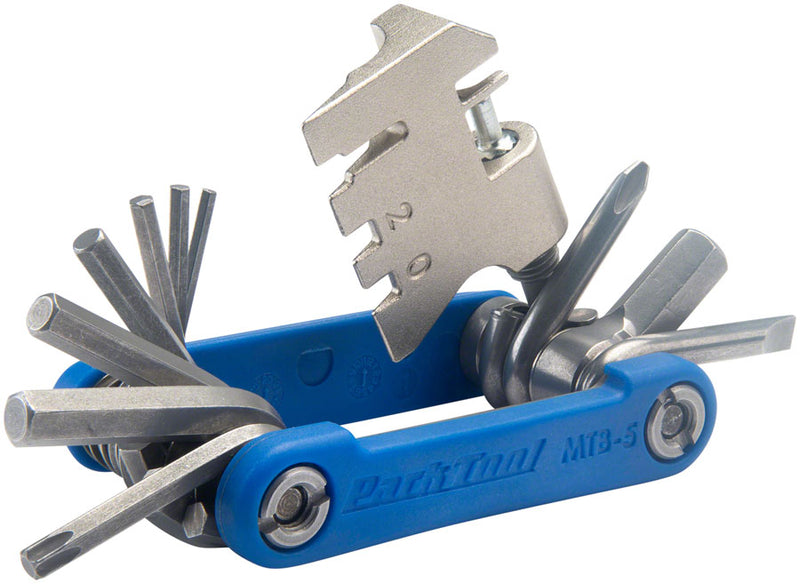 Load image into Gallery viewer, Park Tool MTB-5 Rescue Tool Slim, Tough Folding Multi-Tool