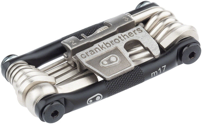 Load image into Gallery viewer, Crank Brothers Multi-17 Tool Limited Edition Matte Black Rails Lifetime Warranty