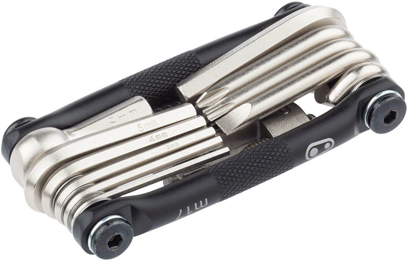 Load image into Gallery viewer, Crank Brothers Multi-17 Tool Limited Edition Matte Black Rails Lifetime Warranty