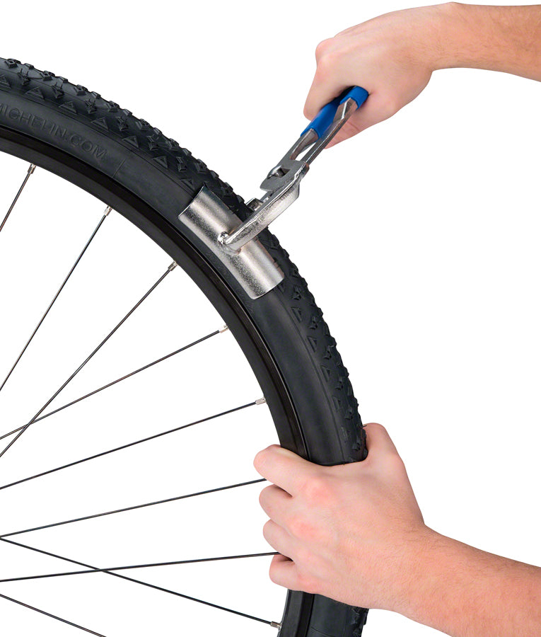 Load image into Gallery viewer, Park Tool Pts-1 Tire Seater Adjustable Chrome Plated With Vinyl Coated Handles
