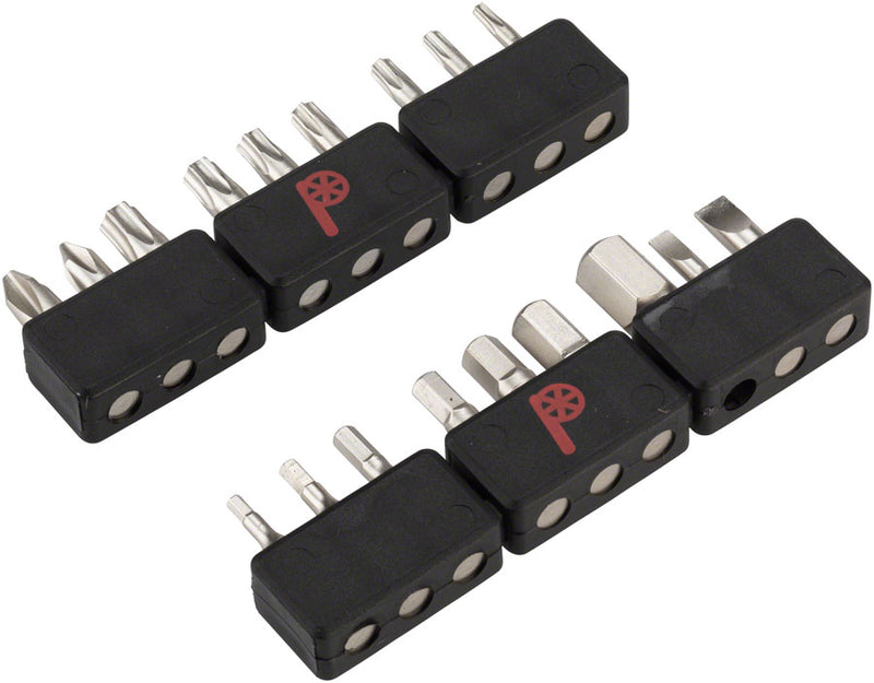 Load image into Gallery viewer, Prestacycle Bicycle Tool Bits, 18 Piece Pro Nickel Plated S2 Bit Set