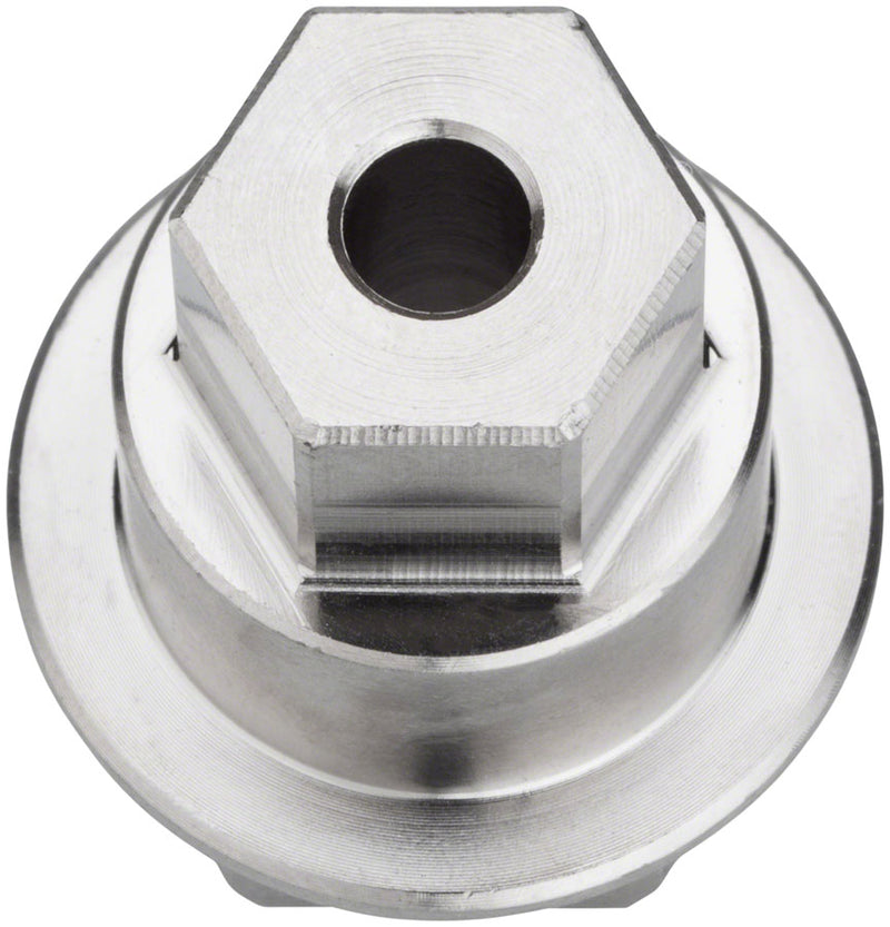 Load image into Gallery viewer, Wolf Tooth Pack Wrench Insert 16mm Hex Nickel Plated 4140 Chromoly Steel