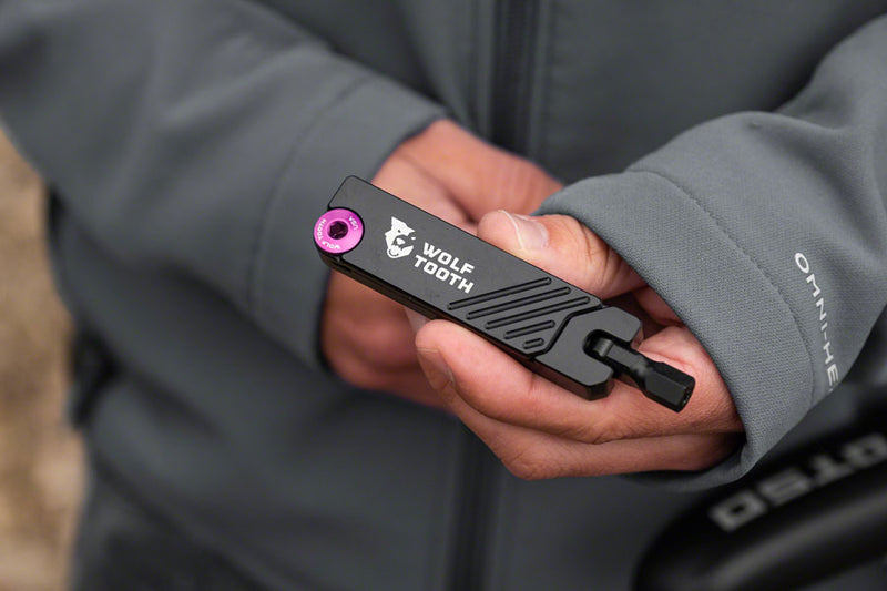 Load image into Gallery viewer, Wolf Tooth 6-Bit Hex Wrench - Multi-Tool, Black ED-Coated Corrosion-Resistant