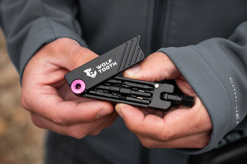 Load image into Gallery viewer, Wolf Tooth 6-Bit Hex Wrench - Multi-Tool, Gold ED-Coated Corrosion-Resistant