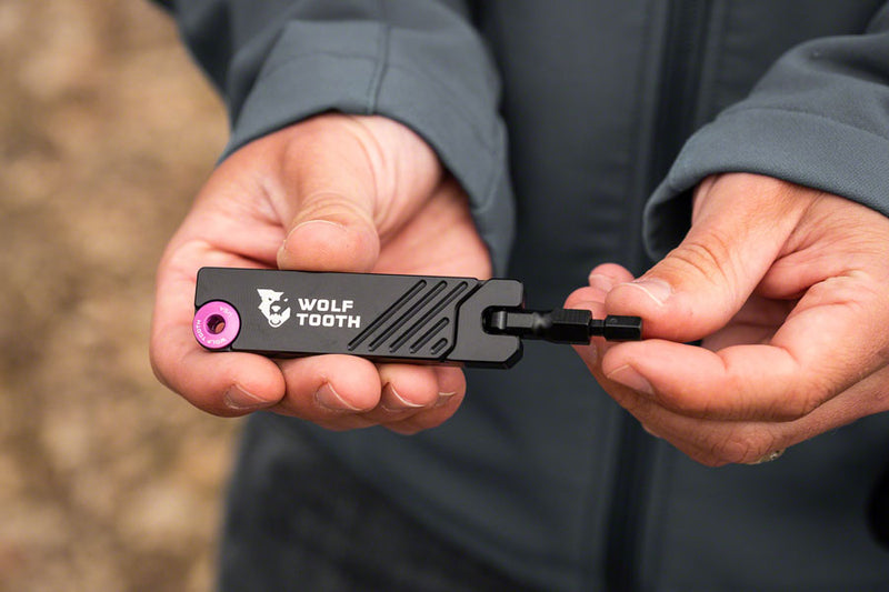 Load image into Gallery viewer, Wolf Tooth 6-Bit Hex Wrench - Multi-Tool, Black ED-Coated Corrosion-Resistant