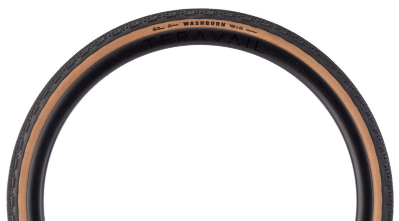 Load image into Gallery viewer, Teravail Washburn Tire - 700 x 40, Tubeless, Folding, Tan, Durable, Fast Compound