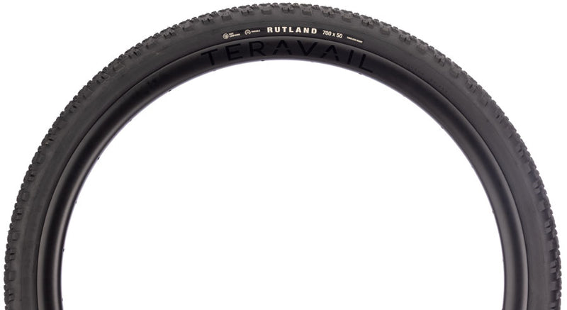 Load image into Gallery viewer, Teravail Rutland Tire - 700 x 50, Tubeless, Folding, Black, Durable, Fast Compound