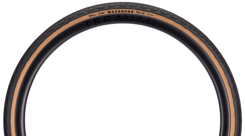 Load image into Gallery viewer, Teravail Washburn Tire - 700 x 45, Tubeless, Folding, Tan, Light and Supple, Fast Compound