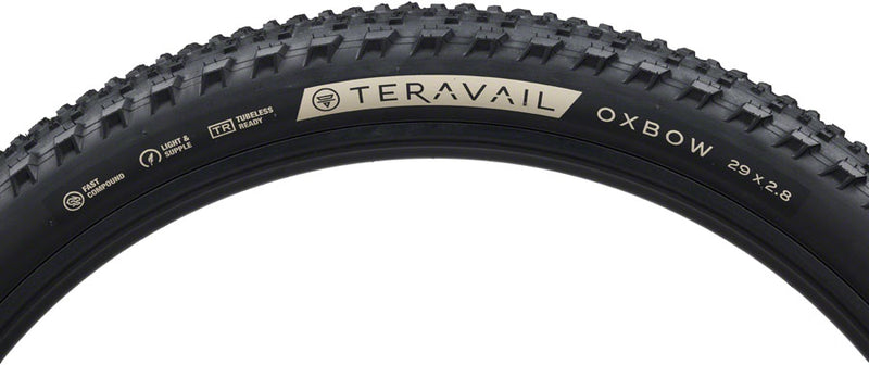 Load image into Gallery viewer, Teravail Oxbow Tire - 29 x 2.8, Tubeless, Folding, Black, Light and Supple