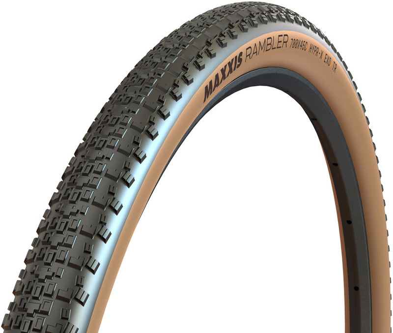 Load image into Gallery viewer, 2 Pack Maxxis Rambler Tire 700 x 38 Tubeless Folding Black/Dark Tan Dual