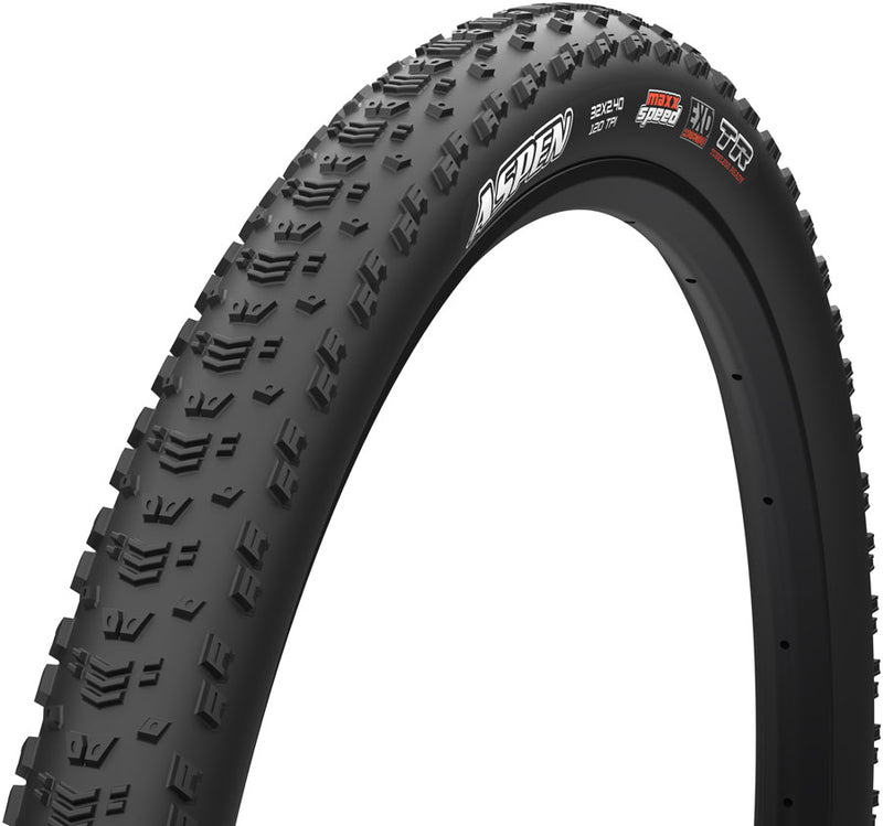 Load image into Gallery viewer, Maxxis Aspen 32x2.4 Tubeless Ready Mountain Bike Tire with MaxxShield & EXO Sidewall Protection (2 Pack)