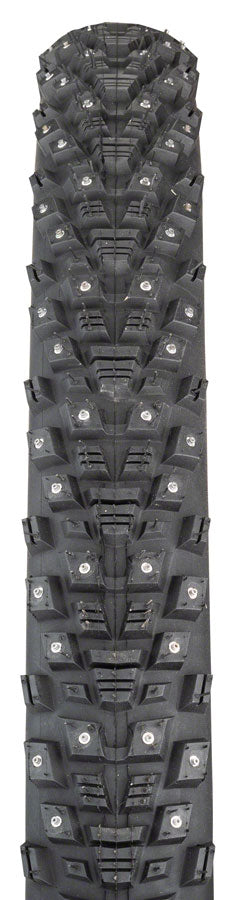 Load image into Gallery viewer, 45NRTH Kahva Tire 29 x 2.25 Tubeless Folding Tan 60tpi 252 Concave Carbide Studs