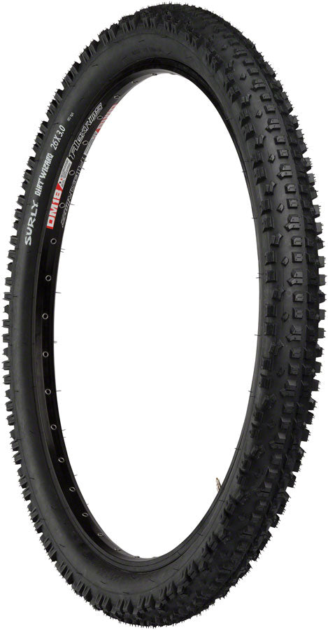 Load image into Gallery viewer, Surly Dirt Wizard Tire 26 x 3.0 TPI 60 Tubeless Folding Black Fat Bike