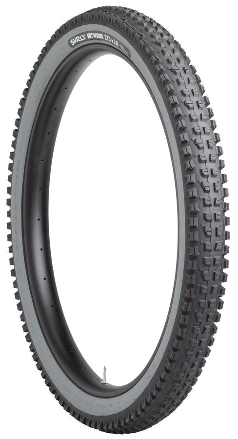 Load image into Gallery viewer, Surly Dirt Wizard Tire 27.5 x 2.8 Tubeless Folding Black/Slate 60 tpi