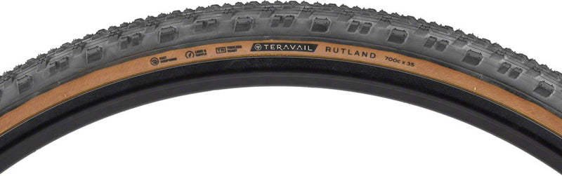 Load image into Gallery viewer, Teravail Rutland Tire - 700 x 35, Light and Supple, Tan, Fast Compound