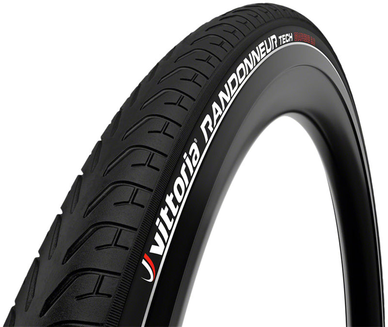 Load image into Gallery viewer, Pack of 2 Vittoria Randonneur Tech G2.0 Tire 700 x 28 Clincher Wire Black/Reflective