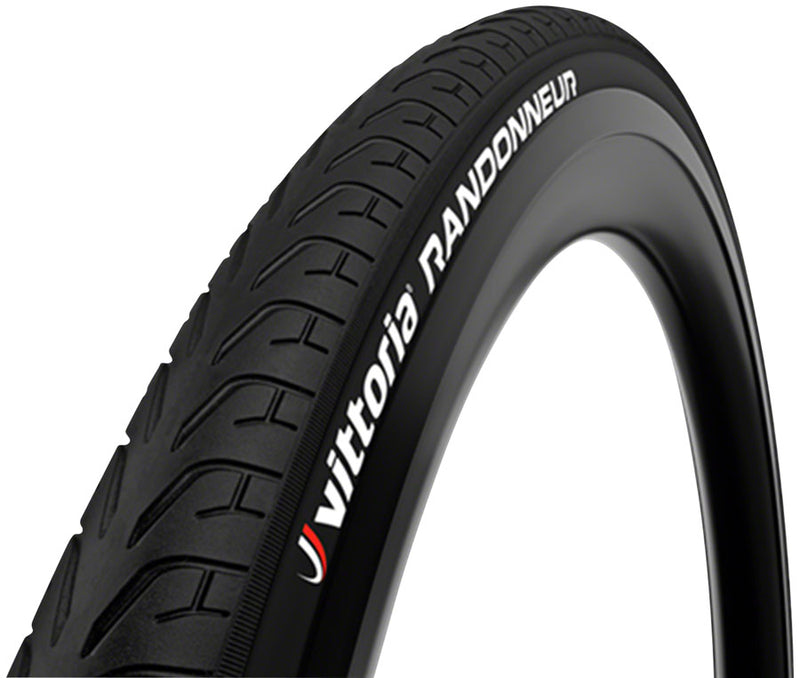 Load image into Gallery viewer, Pack of 2 Vittoria Randonneur Tire 26 x 1.75 Clincher Wire Steel Black Touring Hybrid