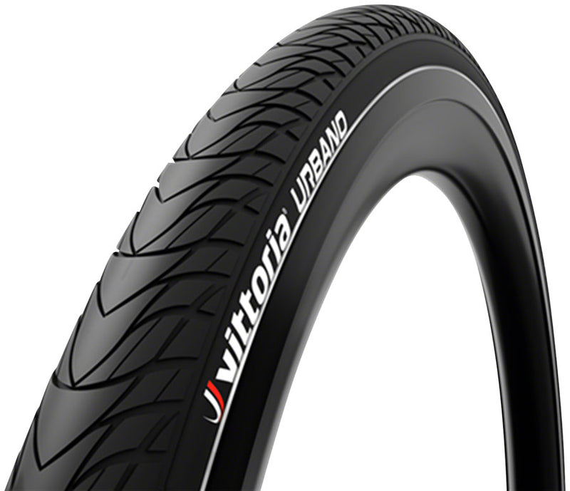 Load image into Gallery viewer, Pack of 2 Vittoria Urbano Tire 700 x 28 Clincher Wire Black/Reflective Touring Hybrid