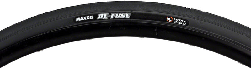Load image into Gallery viewer, Maxxis ReFuse Tire Clincher Folding Black Single MaxxShield 700 x 23