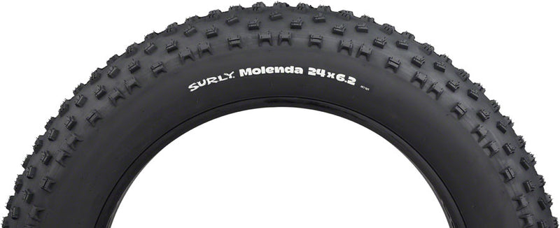 Load image into Gallery viewer, Surly Molenda Tire - 24 x 6.2, Tubeless, Folding, Black, 60 TPI