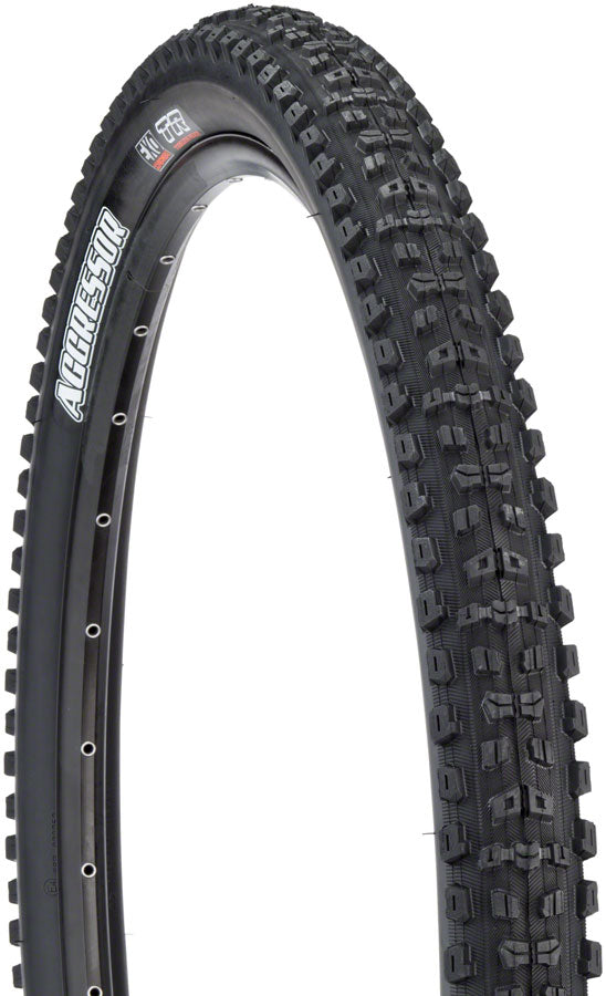 Load image into Gallery viewer, Pack of 2 Maxxis Aggressor Tire Tubeless Black Dual EXO Casing 27.5x 2.3