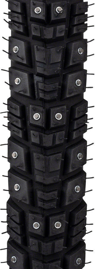 Load image into Gallery viewer, 45NRTH Gravdal Tire - 700 x 45, Clincher, Wire, Black, 33 TPI, 240 Carbide Steel Studs