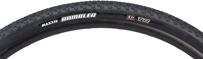 Load image into Gallery viewer, Maxxis Rambler Tire 700 x 50 Tubeless Folding Black Dual EXO Road Bike