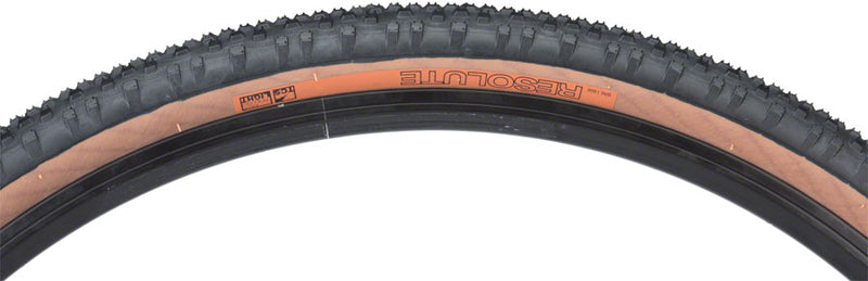 Load image into Gallery viewer, WTB Resolute Tire TCS Tubeless Folding Black/Tan Light Fast Rolling 700 x 42

