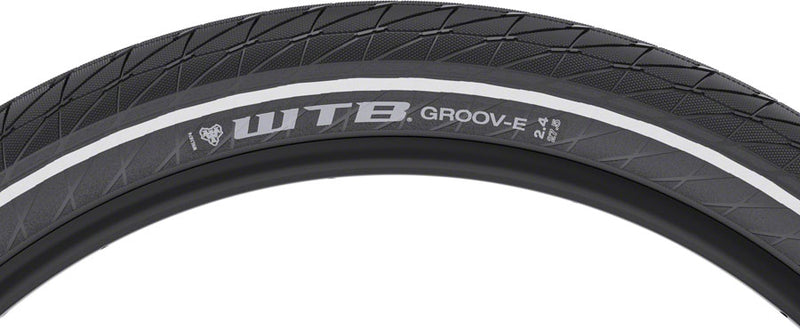 Load image into Gallery viewer, WTB Groov-E Tire - 27.5 x 2.4, Clincher, Wire, Comp DNA, FG w/ Reflective