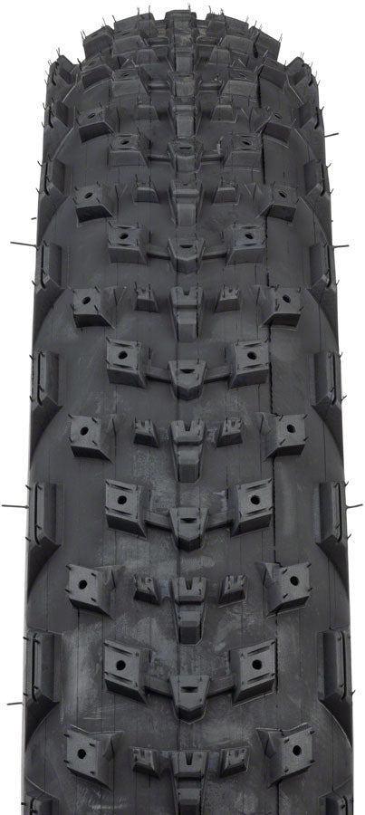 45NRTH Dillinger 4 Tire - 27.5 x 4.0, Tubeless, Folding, Black, 120 TPI, Custom Studdable