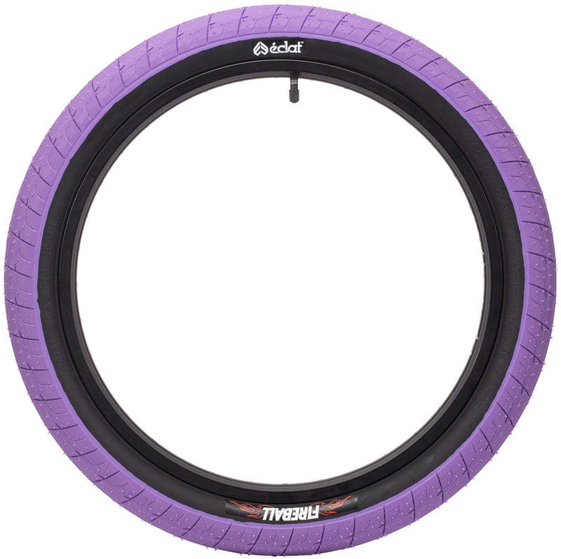Load image into Gallery viewer, Eclat Fireball Tire - 20 x 2.3, Purple/Black
