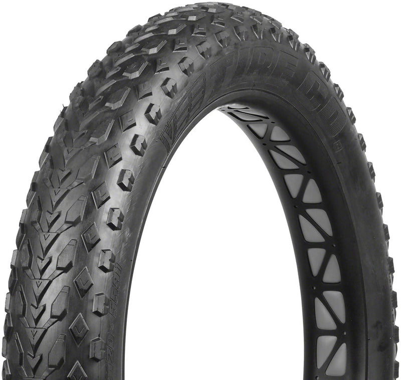 Load image into Gallery viewer, Vee Tire Co. Mission Command 20x4.0 Fat Bike Clincher Tires Tubeless Ready, E-Bike, Wire Bead, Black, Performance Trail Racing