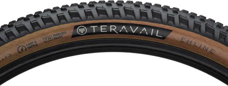 Load image into Gallery viewer, Teravail Ehline Tire 29 x 2.3 Tubeless Folding Tan Light and Supple