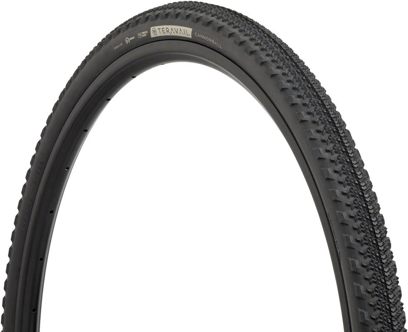Load image into Gallery viewer, Teravail-Cannonball-Tire-700c-42-mm-Folding-TR2682-Folding-Tires