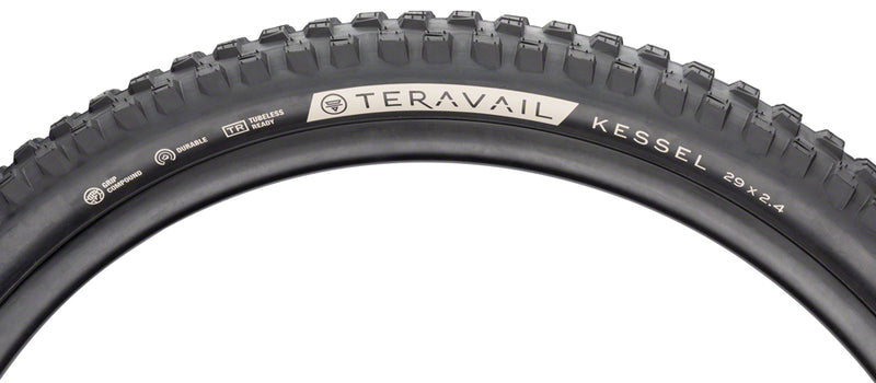 Load image into Gallery viewer, Teravail Kessel Tire 29 x 2.4 Tubeless Folding Black Durable Mountain Bike