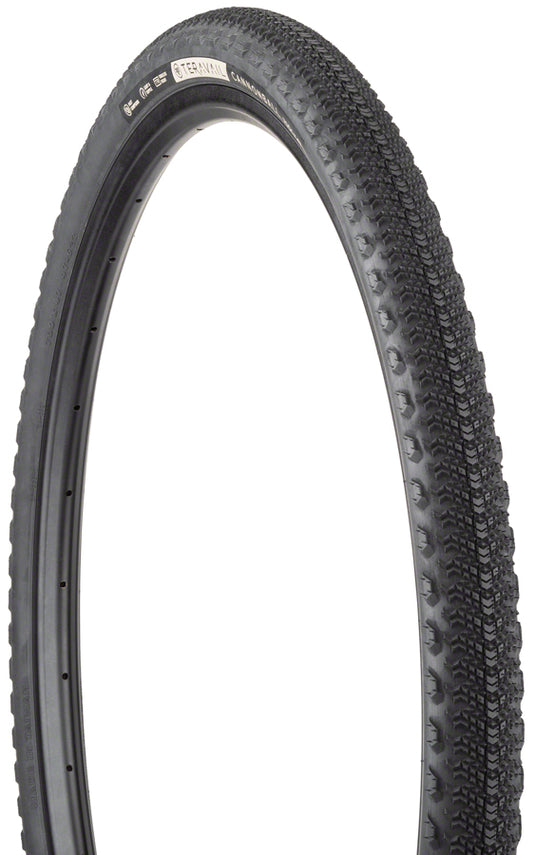 Teravail Cannonball Tire 700 x 47 Tubeless Folding Black Light and Supple