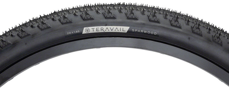 Load image into Gallery viewer, Teravail Sparwood Tire 24 x 1.85 Clincher Steel Black Reflective BMX