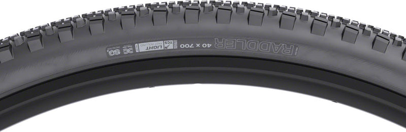 Load image into Gallery viewer, WTB Raddler Tire 700 x 40 TCS Tubeless Folding Black Light Fast Rolling SG2